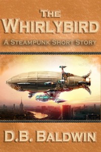 Steampunk airship cover