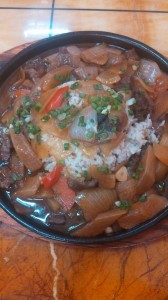 Beef skillet dish