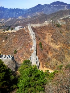 Taken from the window at tower 1, Mutianyu Great Wall.